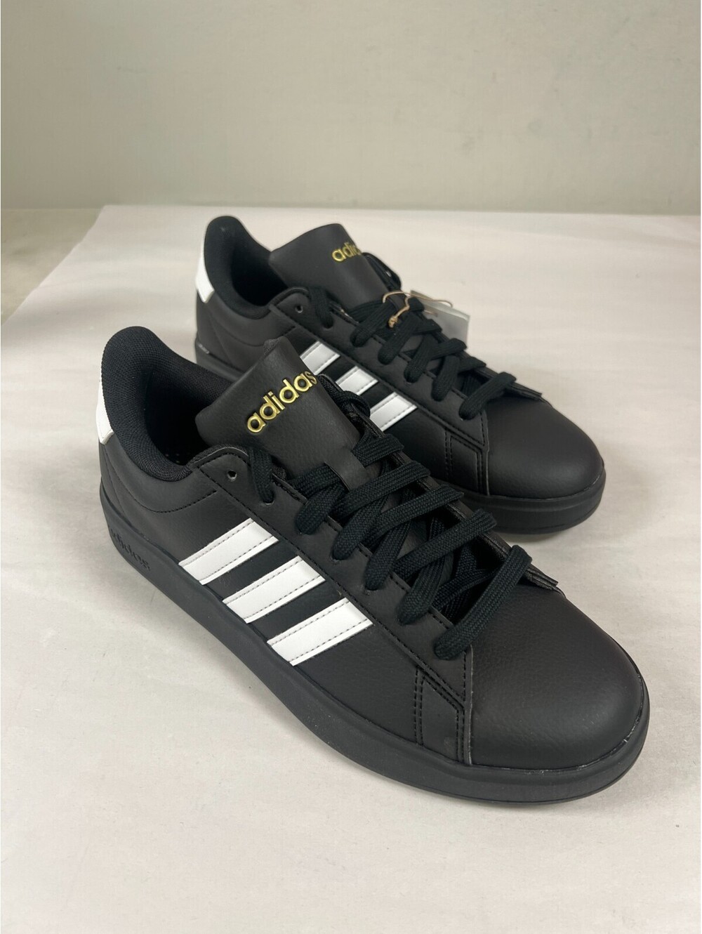 Adidas Women's Grand Court 2.0 Core Black White SZ 7.5 JH7243